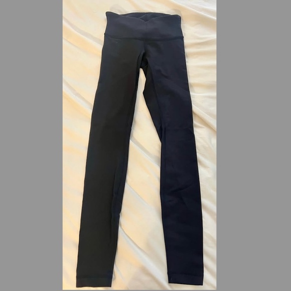 Lululemon Black Leggings Size 2 - Picture 1 of 1
